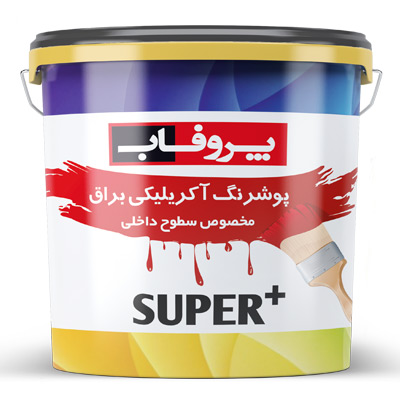 طلاء أكريليك فائق اللمعان