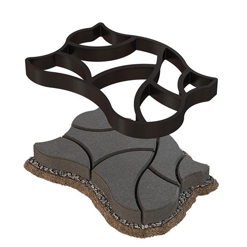 HEXARC X3550 concrete paving mold