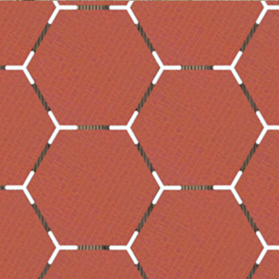 Tile spacers 120°