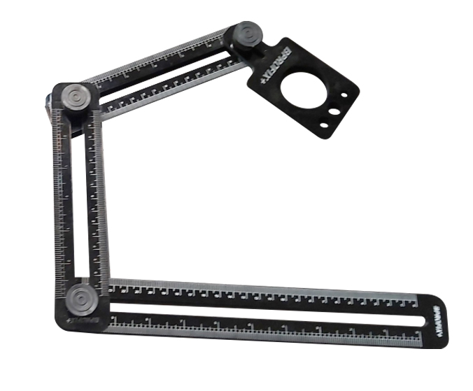 Gonia meter 3 arms x550 single template