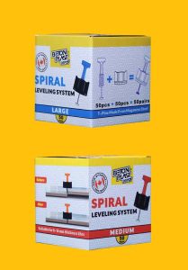 Spiral leveling system